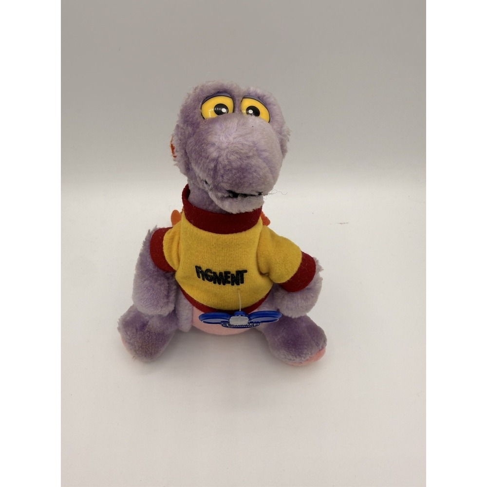 1982 Disney Epcot Figment Dragon Plush – Original Tag Attached